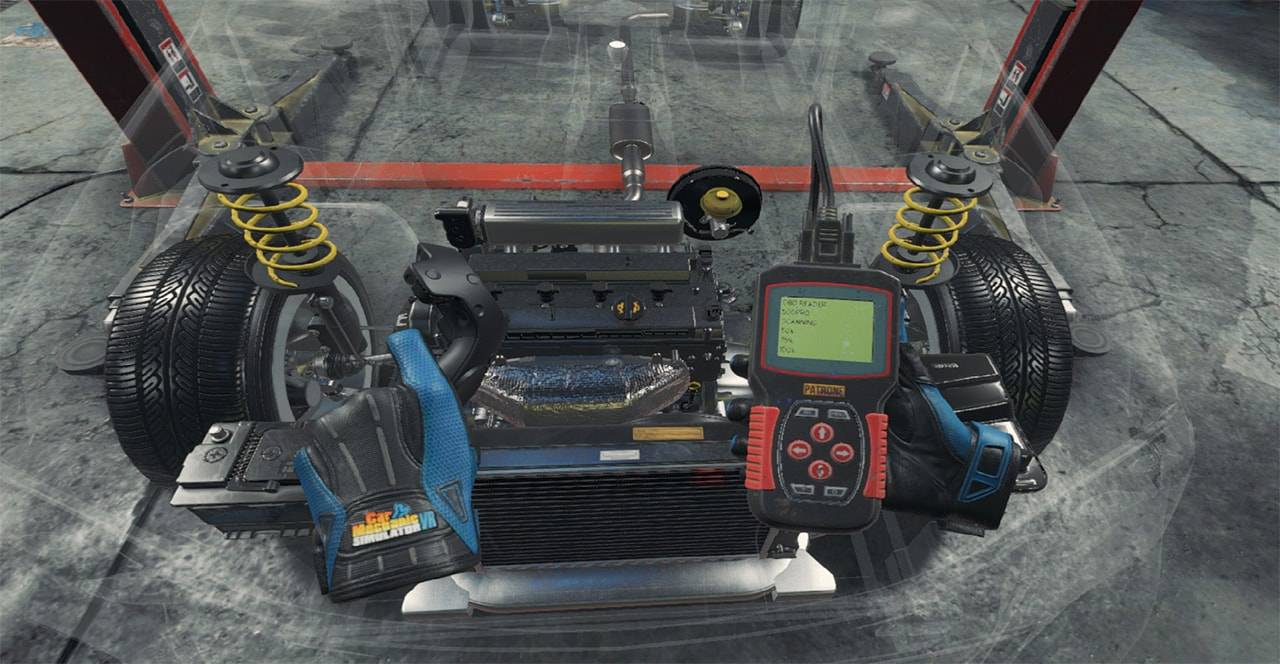 скриншоты Car Mechanic Simulator VR от торрент игрухи