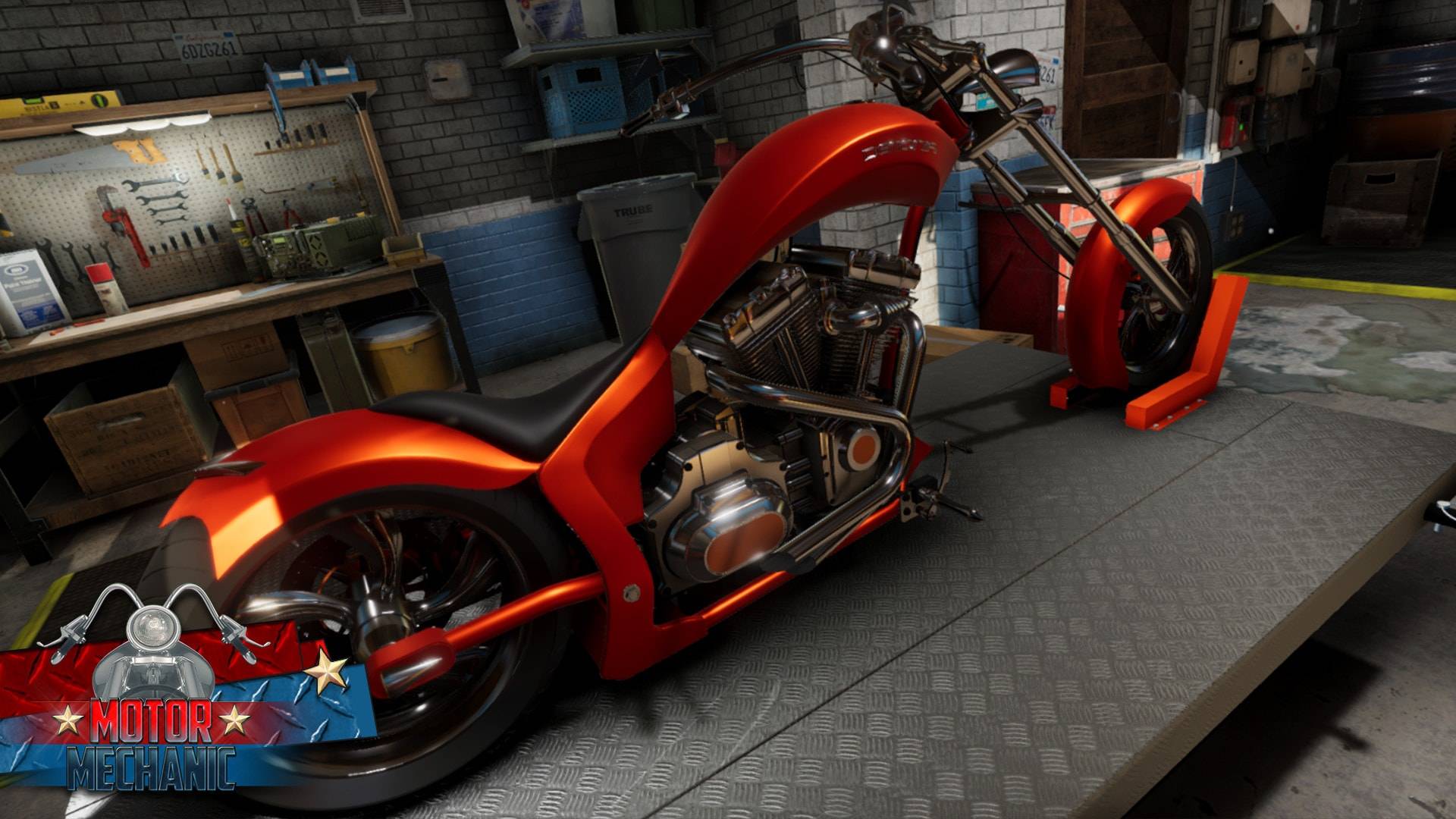 Motorcycle Mechanic Simulator 2021 скачать от Торрент Игрухи
