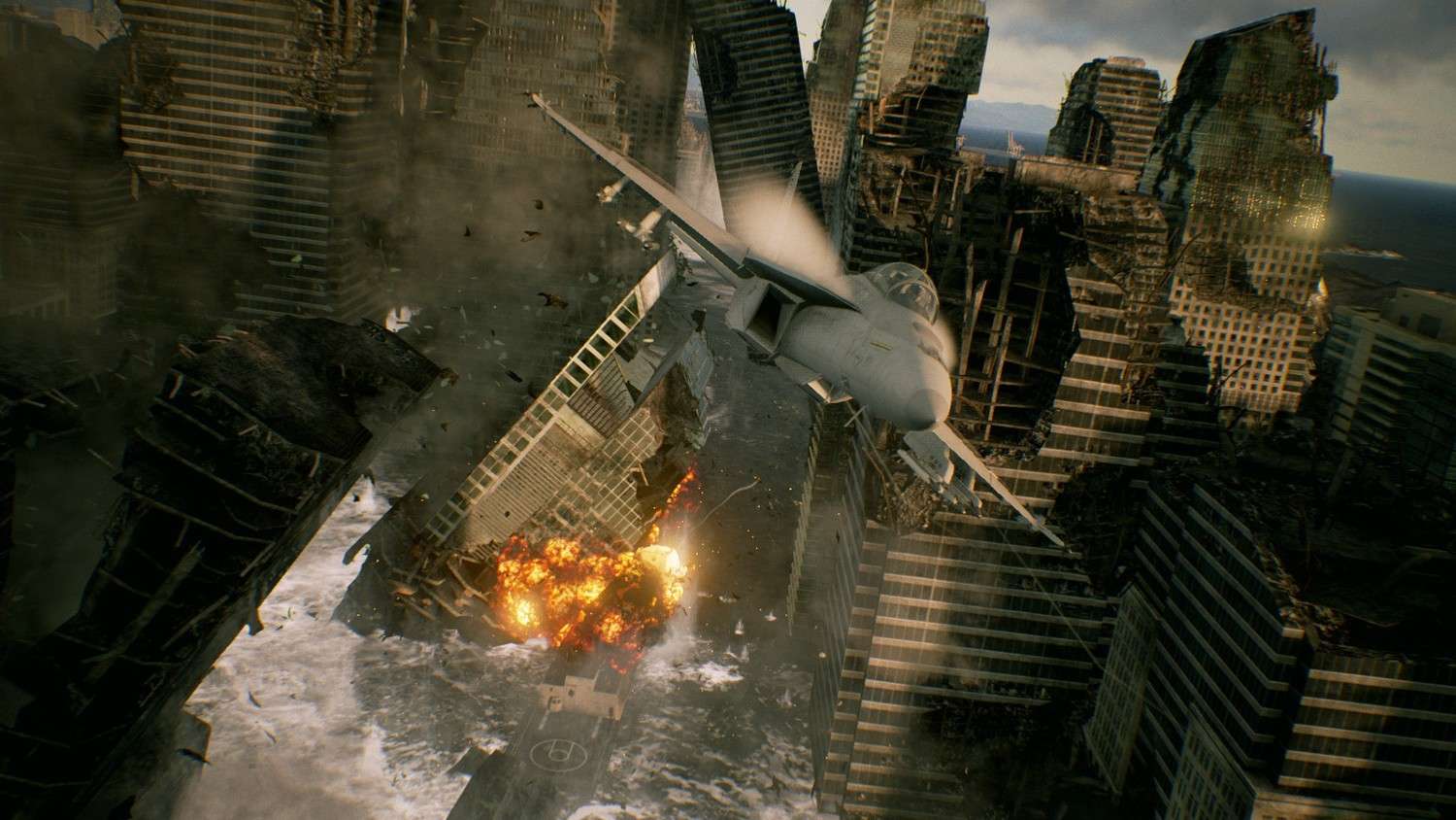 скриншоты Ace Combat 7 Skies Unknown от торрент игрухи