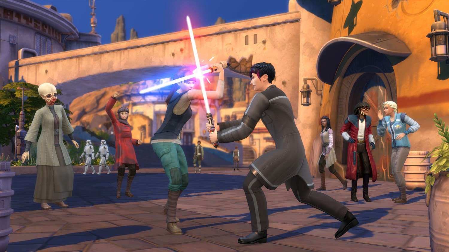 фото THE SIMS 4 STAR WARS: ПУТЕШЕСТВИЕ НА БАТУУ скачать торрентом от торрент игруха