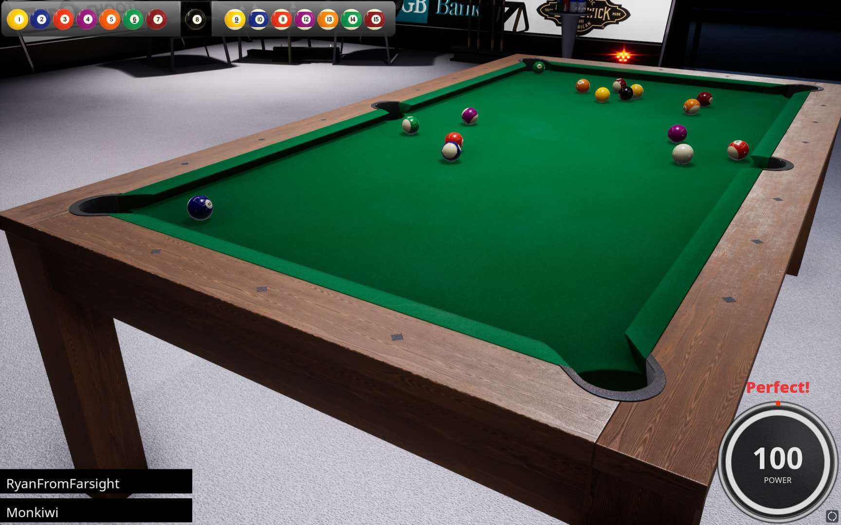 скриншоты Brunswick Pro Billiards от торрент игрухи