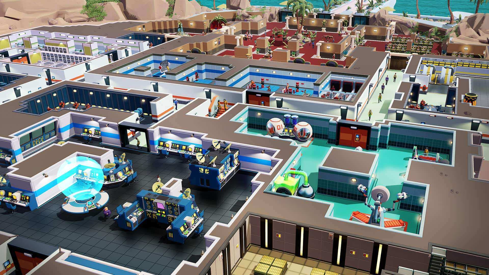 скриншоты Evil Genius 2: World Domination от торрент игрухи