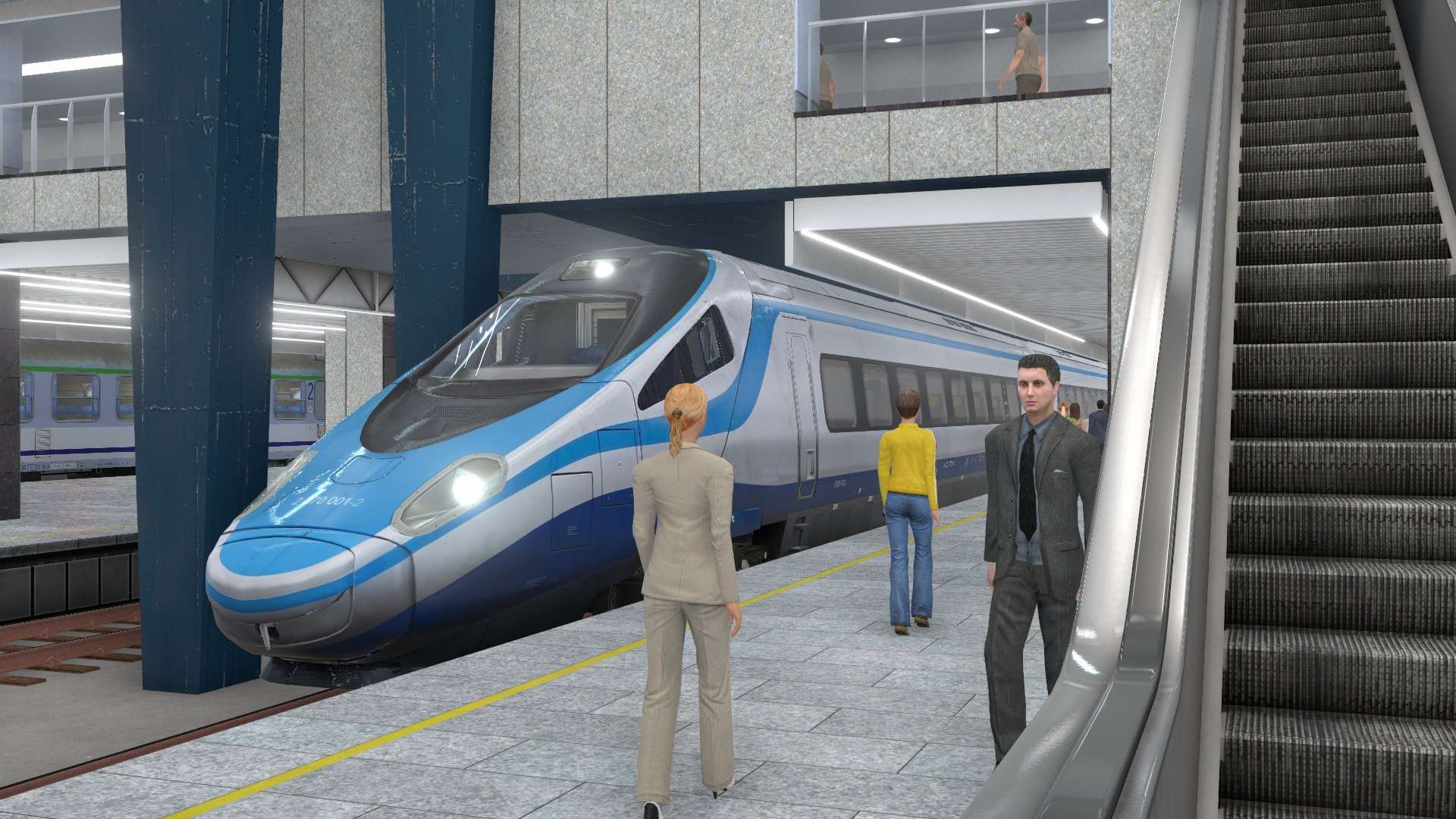 скриншоты SimRail 2021 - The Railway Simulator от торрент игрухи