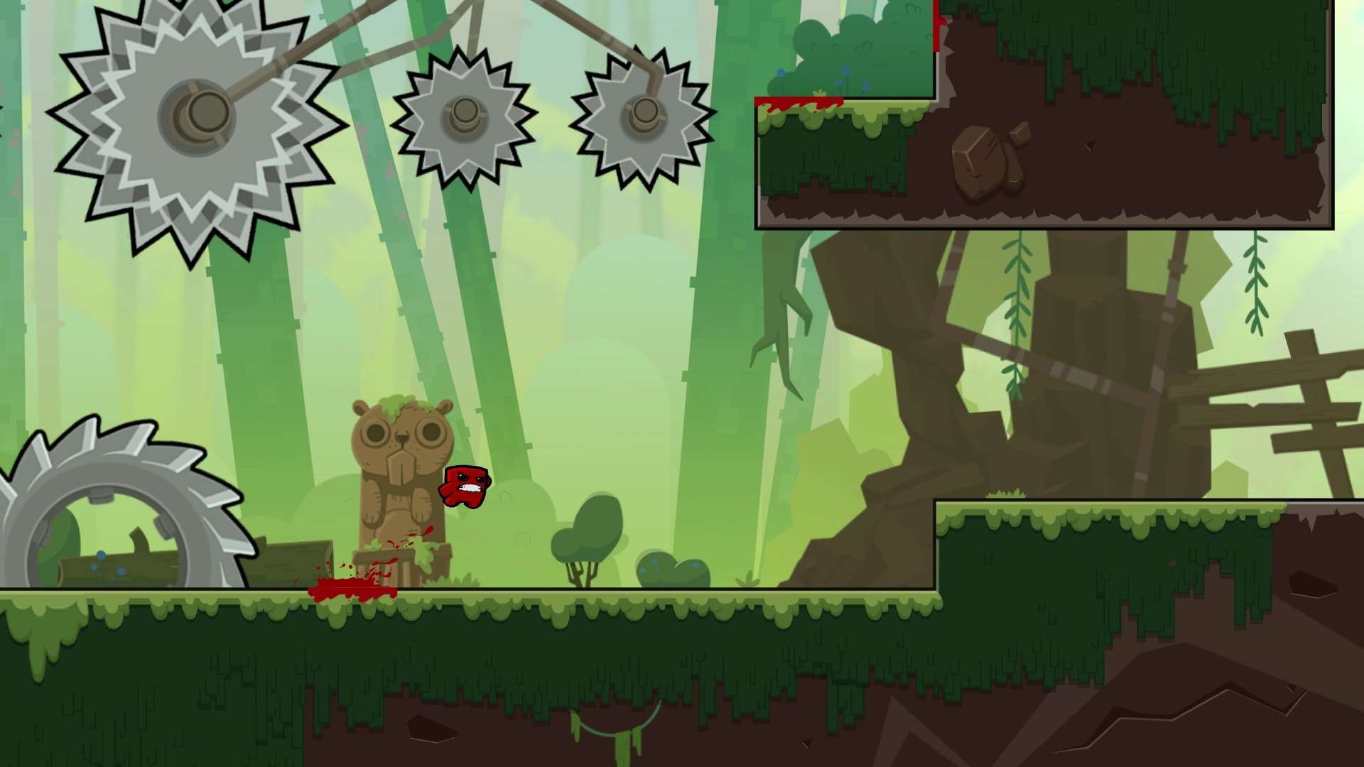 скриншоты Super Meat Boy Forever от торрент игрухи