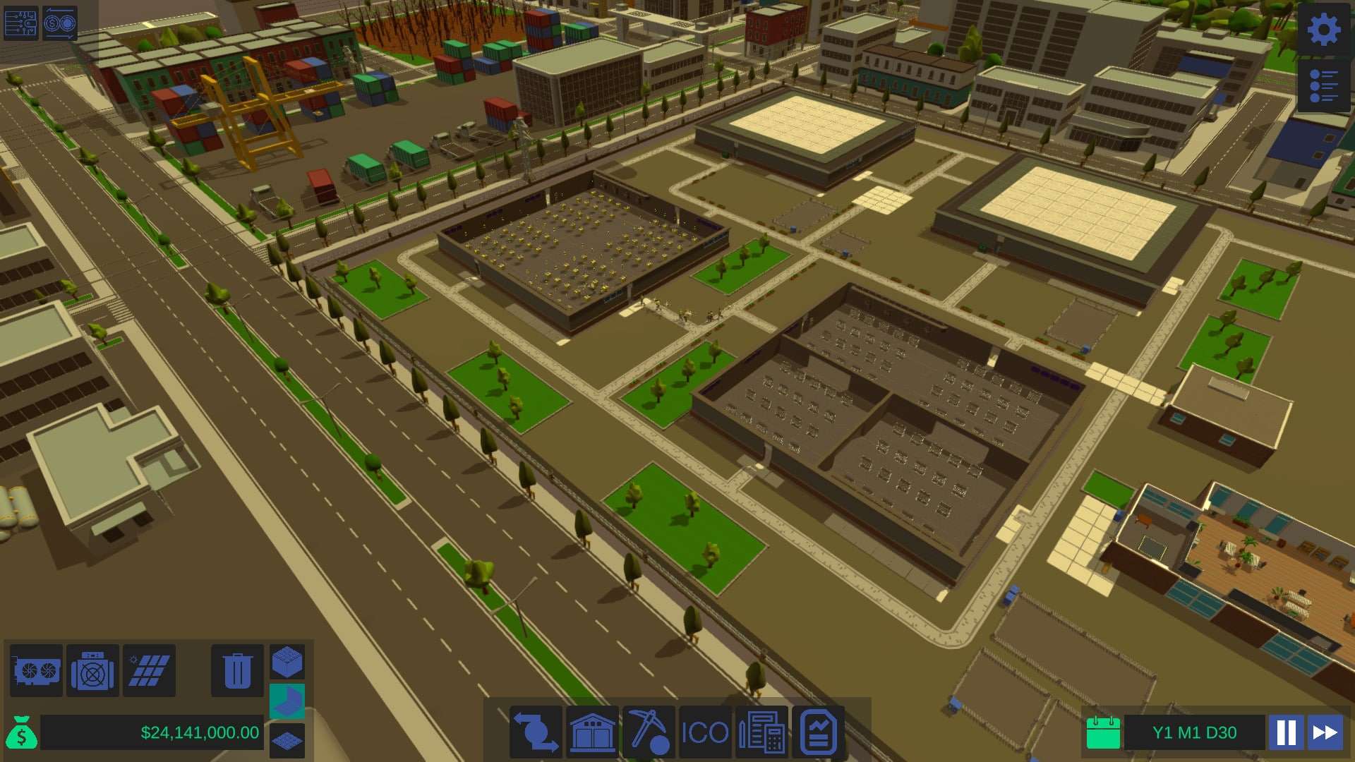 скриншоты Blockchain Tycoon от торрент игрухи