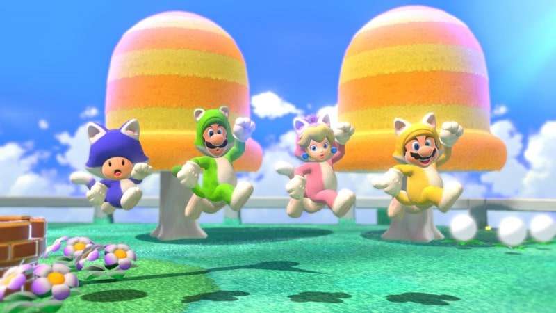 скриншоты Super Mario 3D World + Bowser's Fury от торрент игрухи