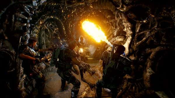 скриншоты Aliens Fireteam от торрент игрухи