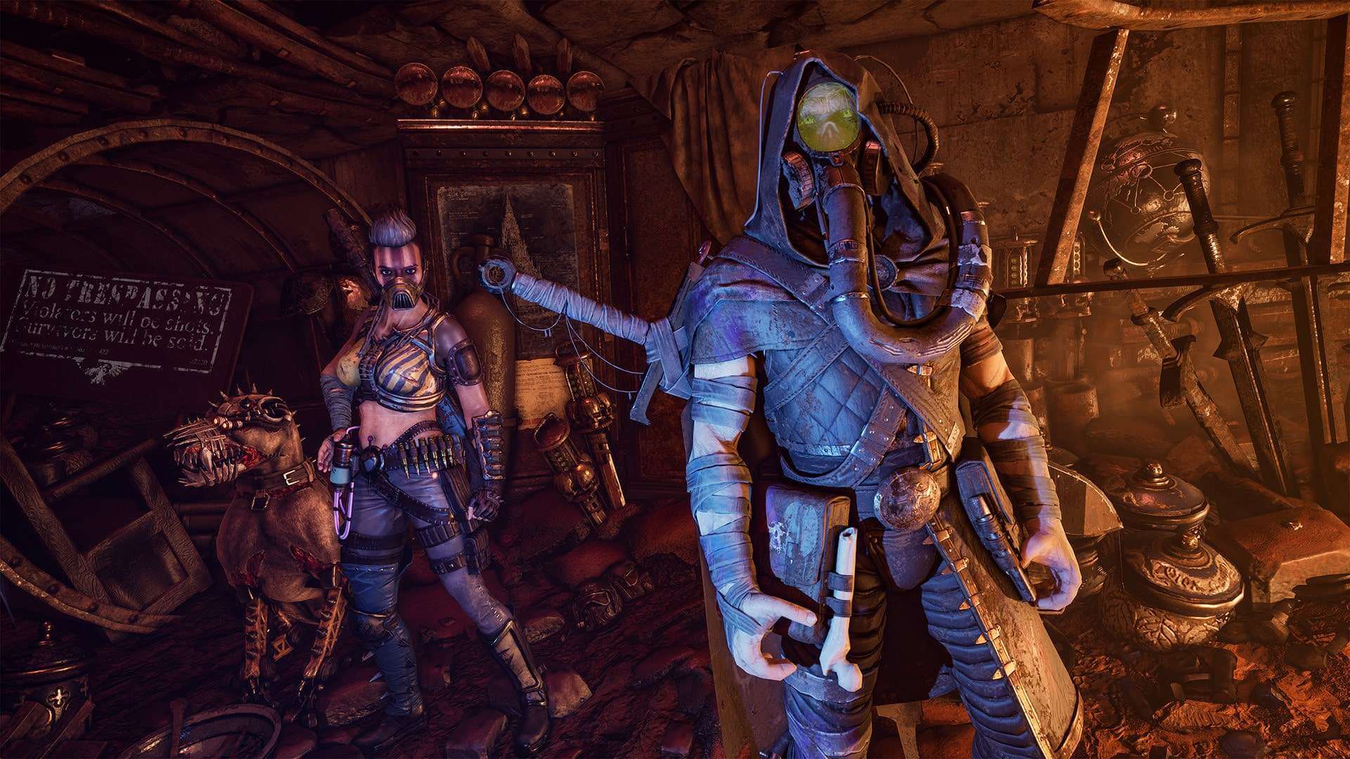 скриншоты Necromunda Hired Gun от торрент игрухи