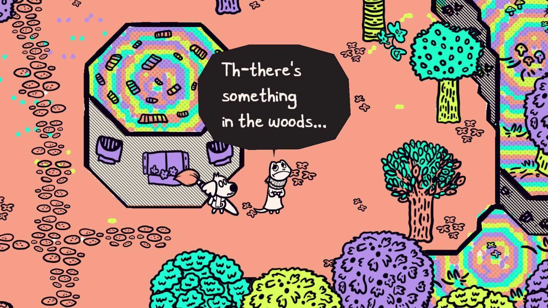 скриншоты Chicory A Colorful Tale от торрент игрухи