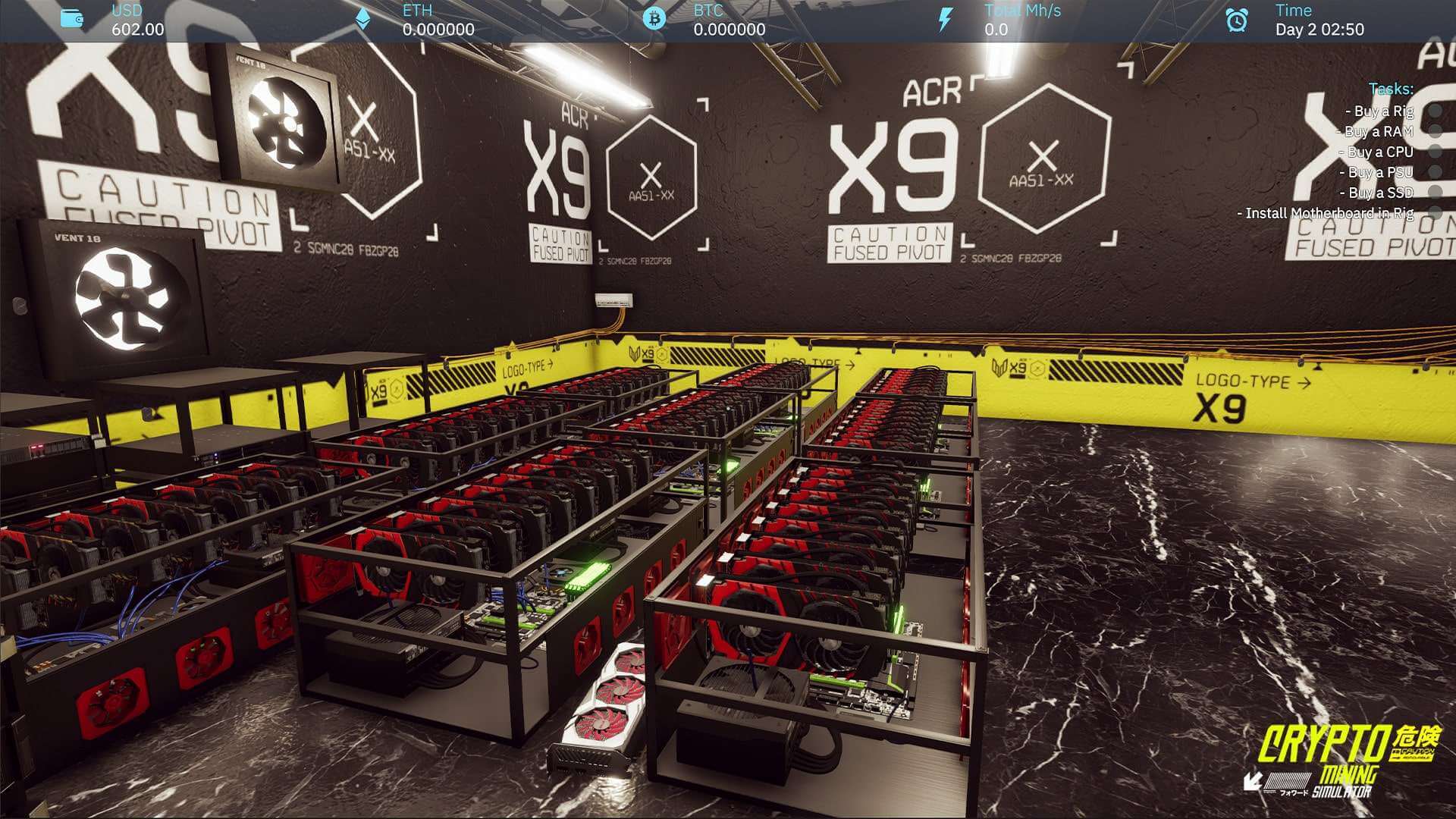 Crypto Mining Simulator скачать от Торрент Игрухи