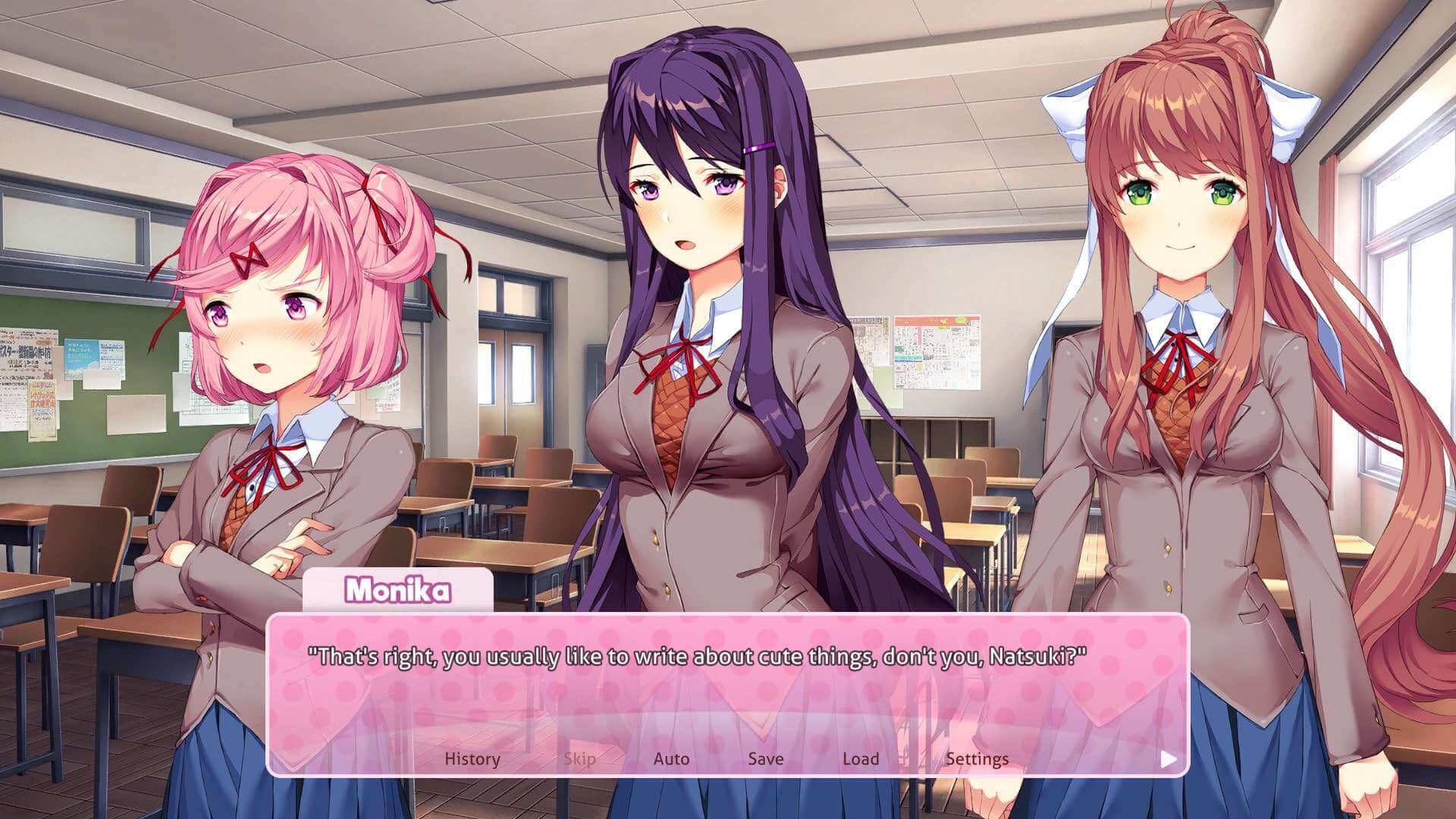 Doki Doki Literature Club Plus! скачать от Торрент Игрухи