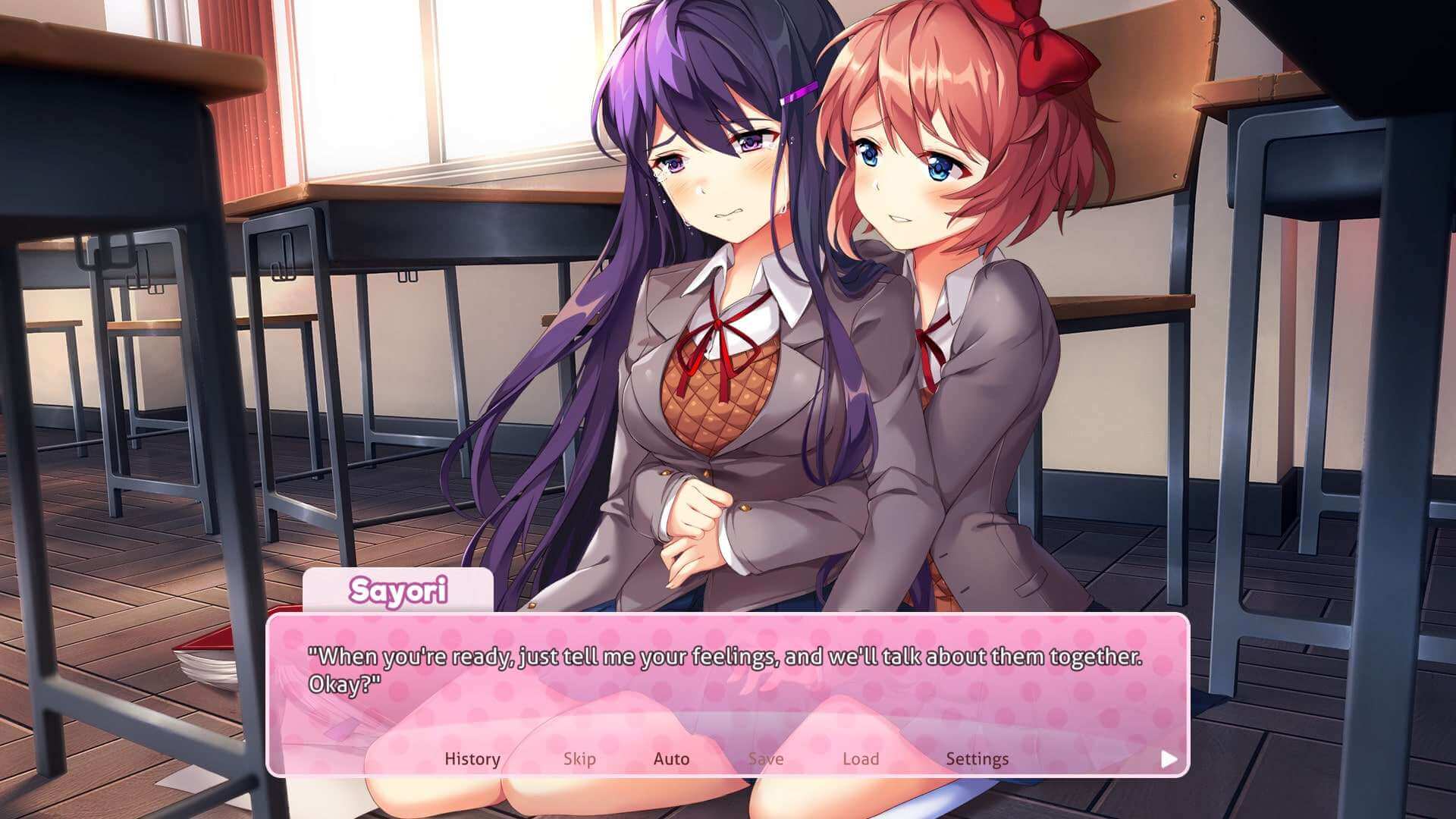 скриншоты Doki Doki Literature Club Plus! от торрент игрухи