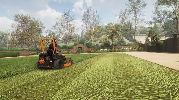 скриншоты Lawn Mowing Simulator от торрент игрухи