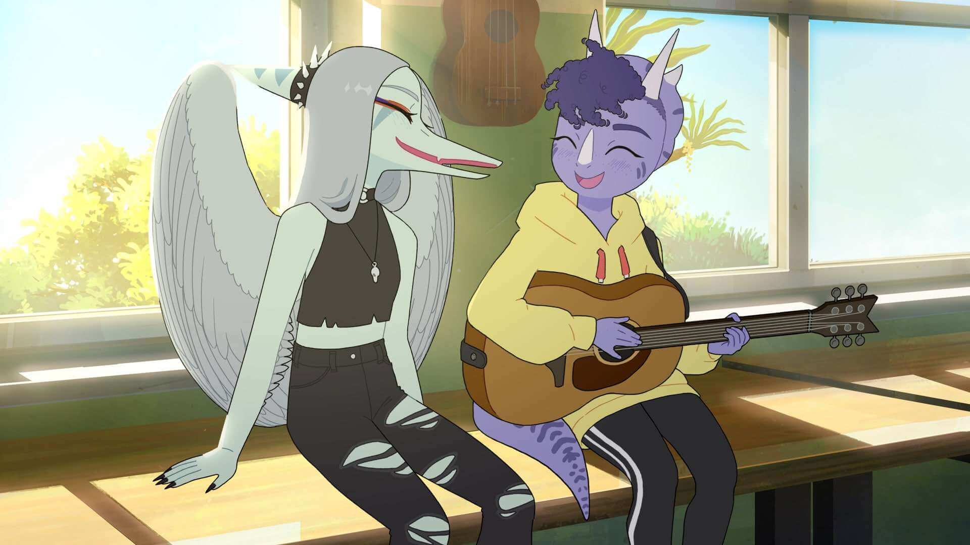 скриншоты Goodbye Volcano High от торрент игрухи