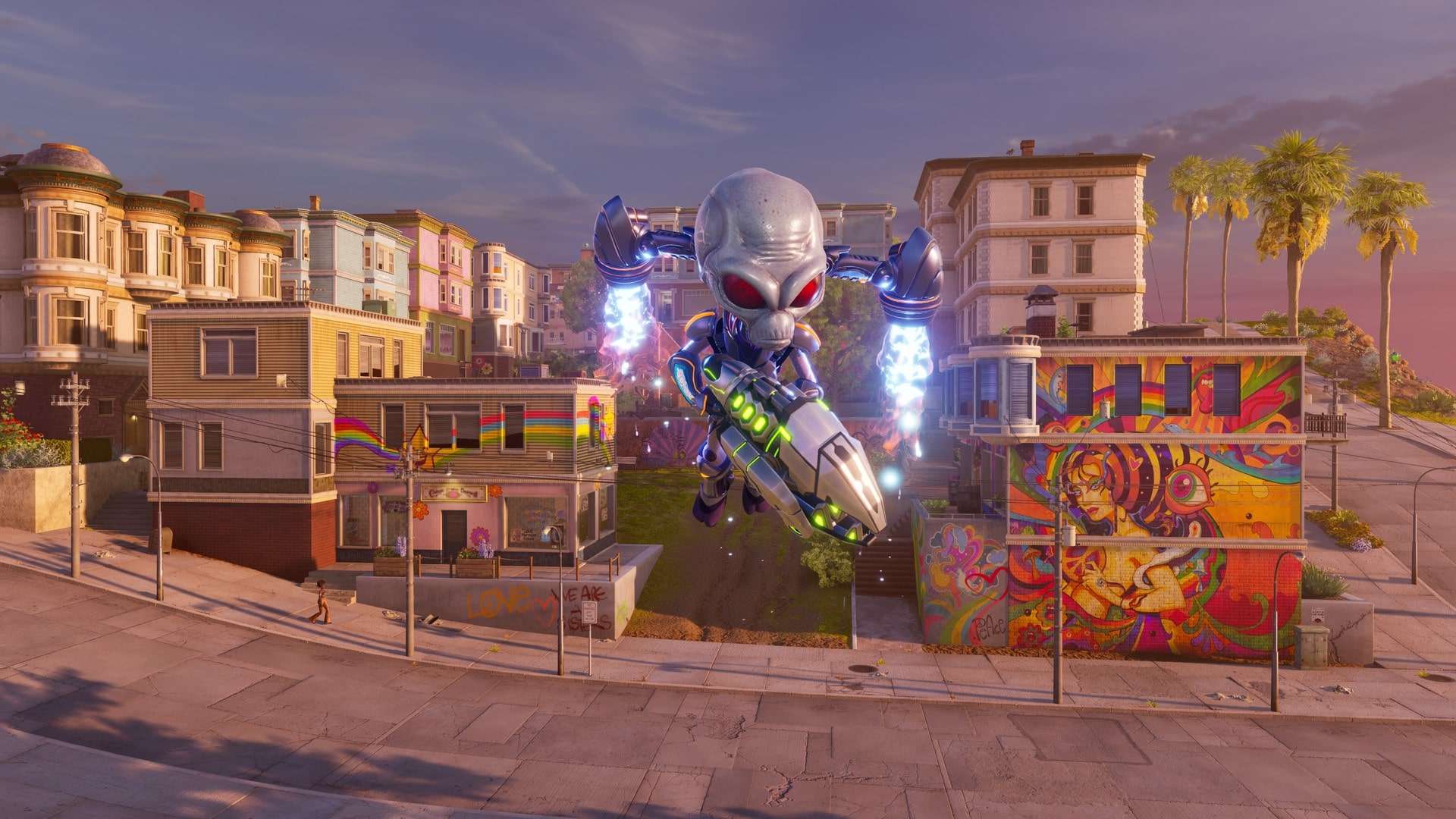 скриншоты Destroy All Humans! 2 Reprobed от торрент игрухи