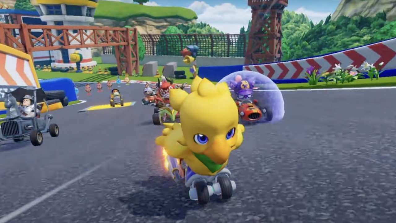 скриншоты Chocobo GP от торрент игрухи