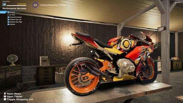 скриншоты Motorcycle Mechanic Simulator 2021 от торрент игрухи
