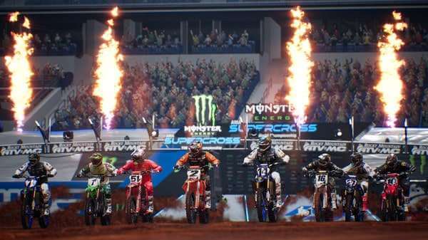 скриншоты Monster Energy Supercross - The Official Videogame 5 от торрент игрухи
