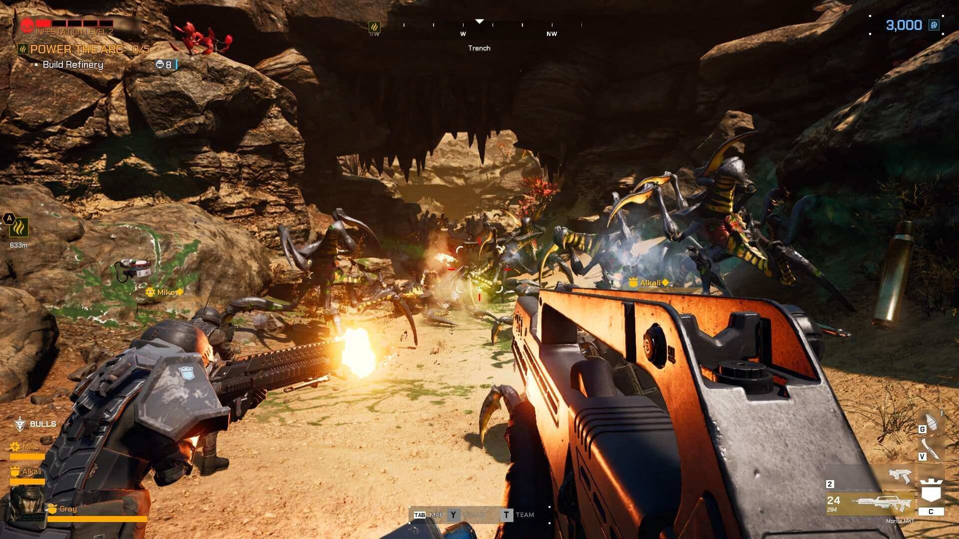 скриншоты Starship Troopers: Extermination от торрент игрухи