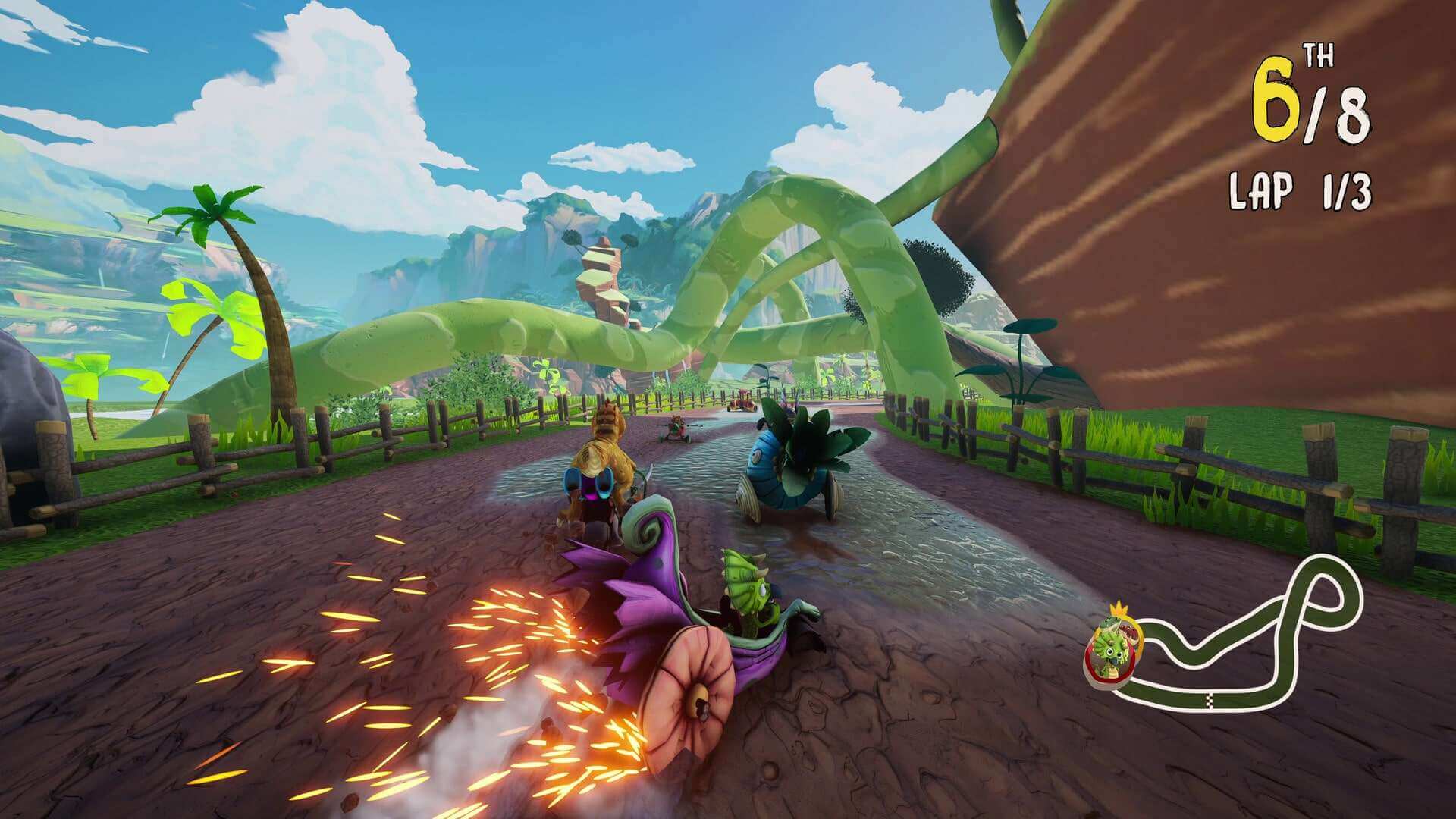 фото Gigantosaurus: Dino Kart скачать торрентом от торрент игруха