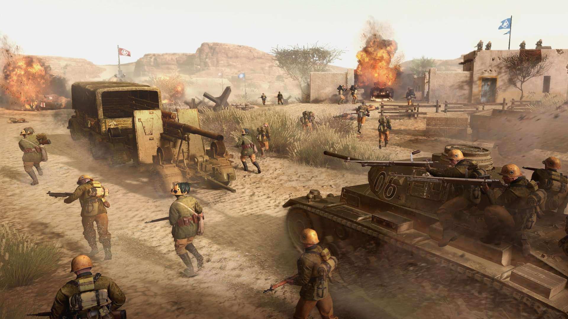 скриншоты Company of Heroes 3 от торрент игрухи
