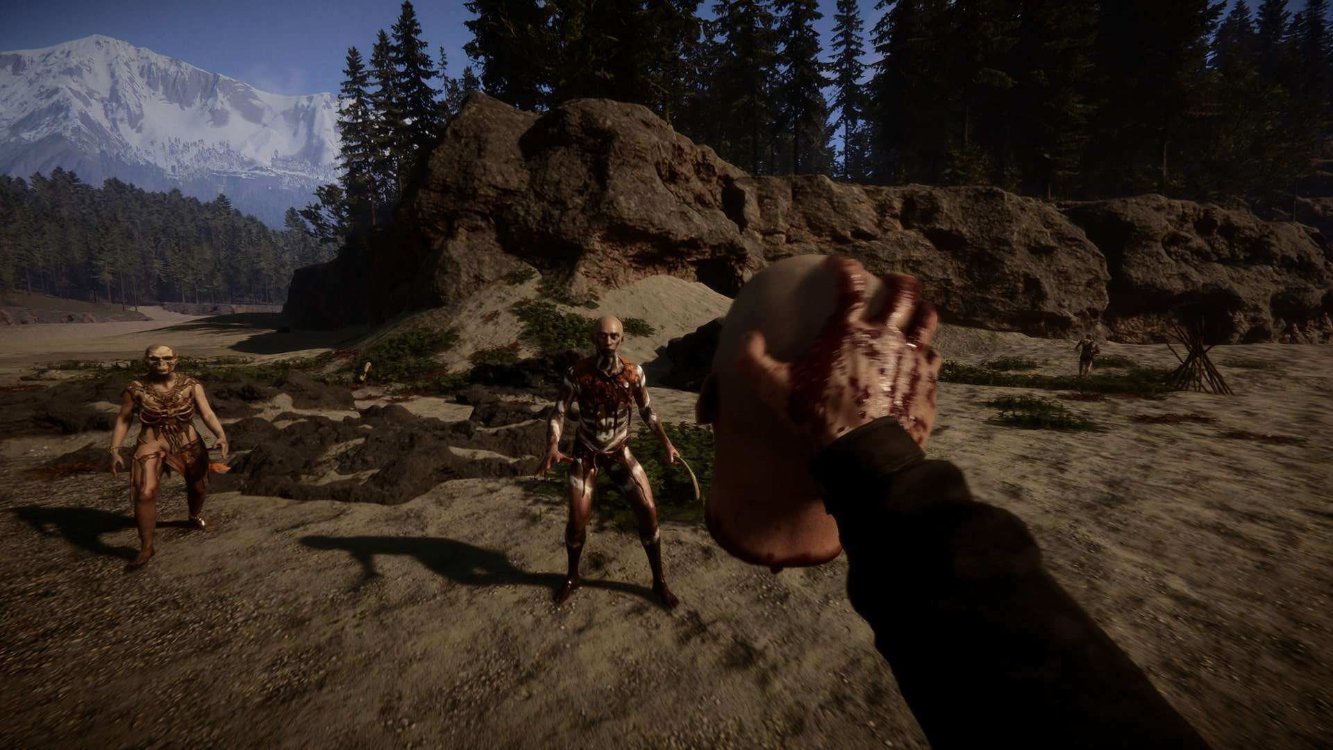 скриншоты Sons of the Forest от торрент игрухи