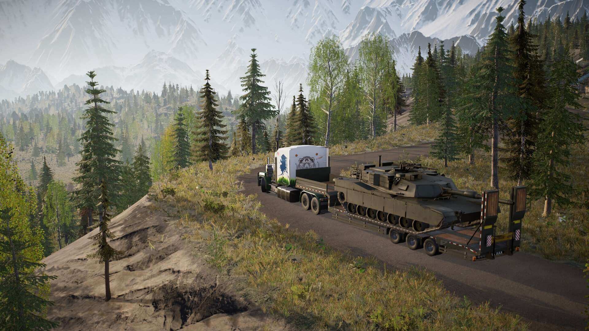 скриншоты Alaskan Road Truckers от торрент игрухи