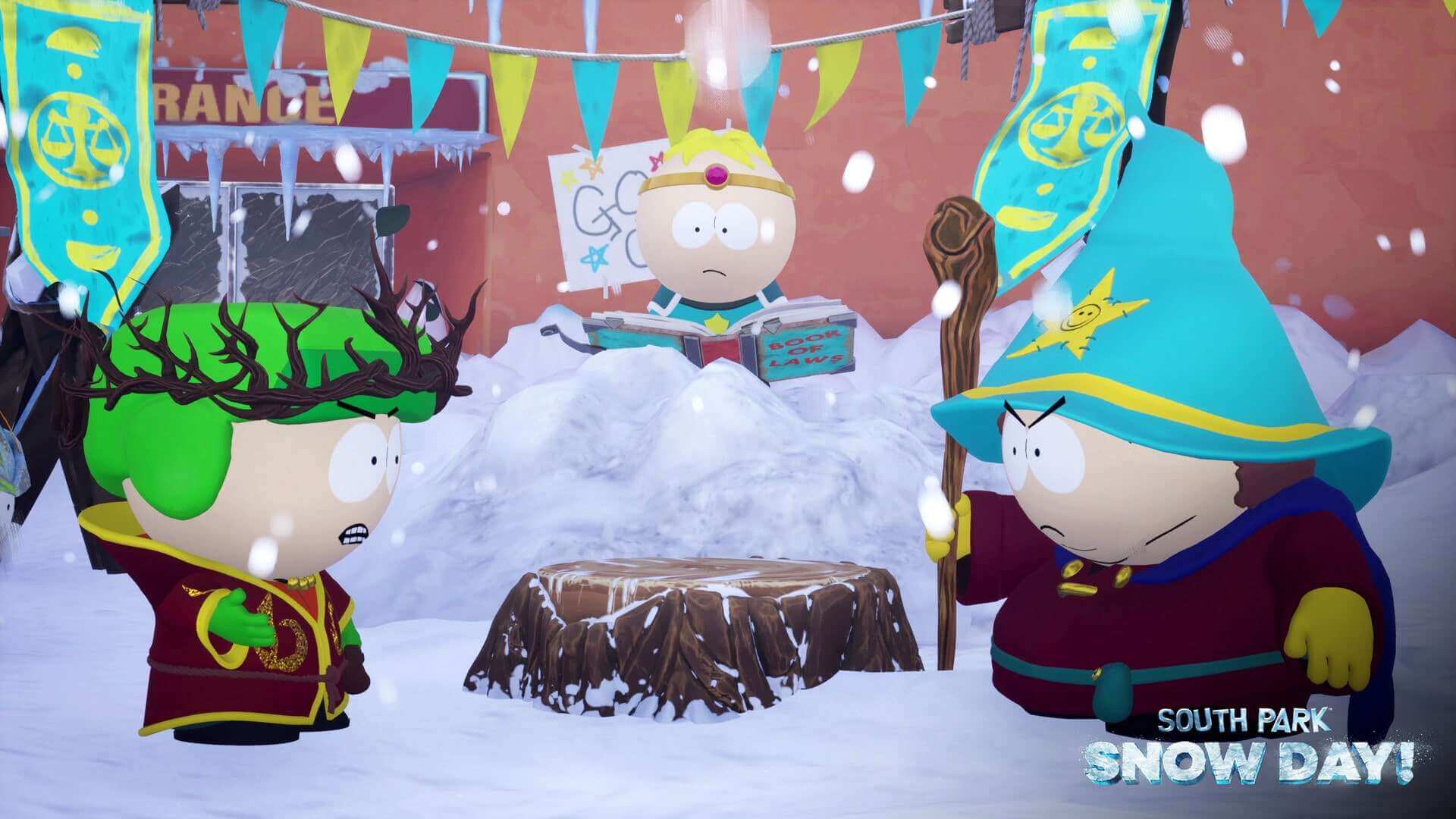 скриншоты South Park: Snow Day! от торрент игрухи