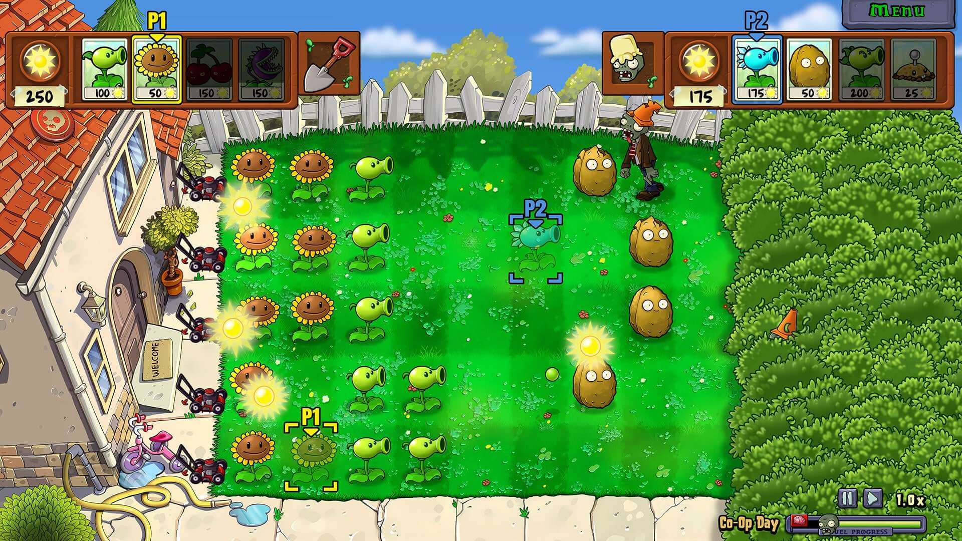 скриншоты Plants vs. Zombies: Replanted от торрент игрухи