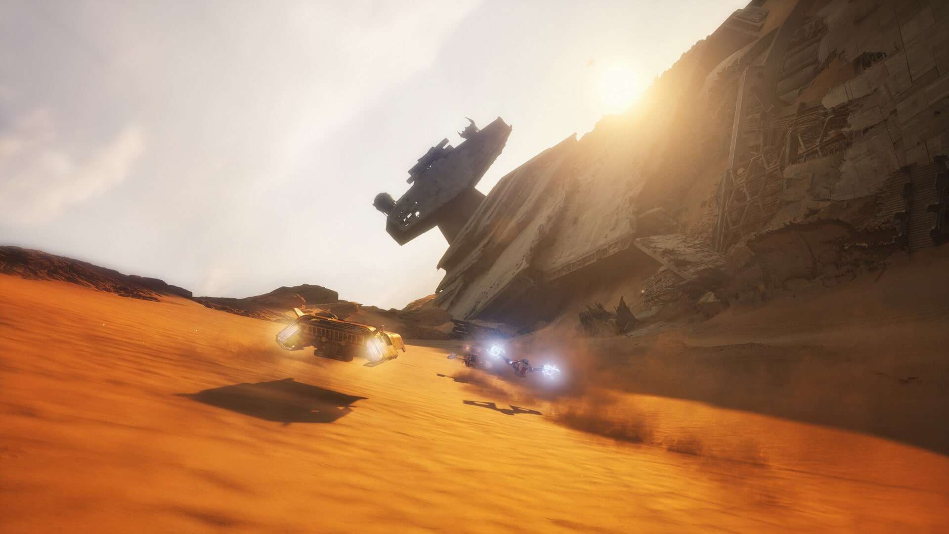 скриншоты STAR WARS: Galactic Racer от торрент игрухи