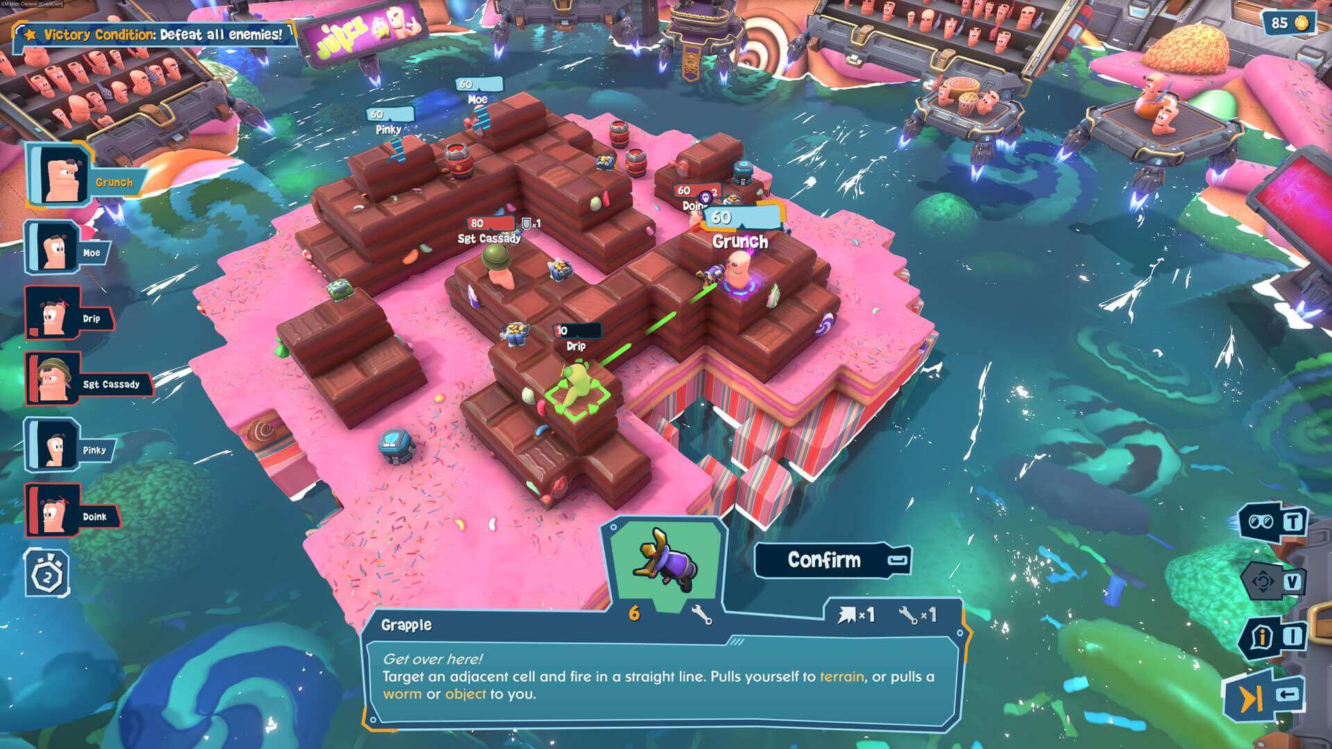 Worms: Galactic Tactics скачать от Торрент Игрухи